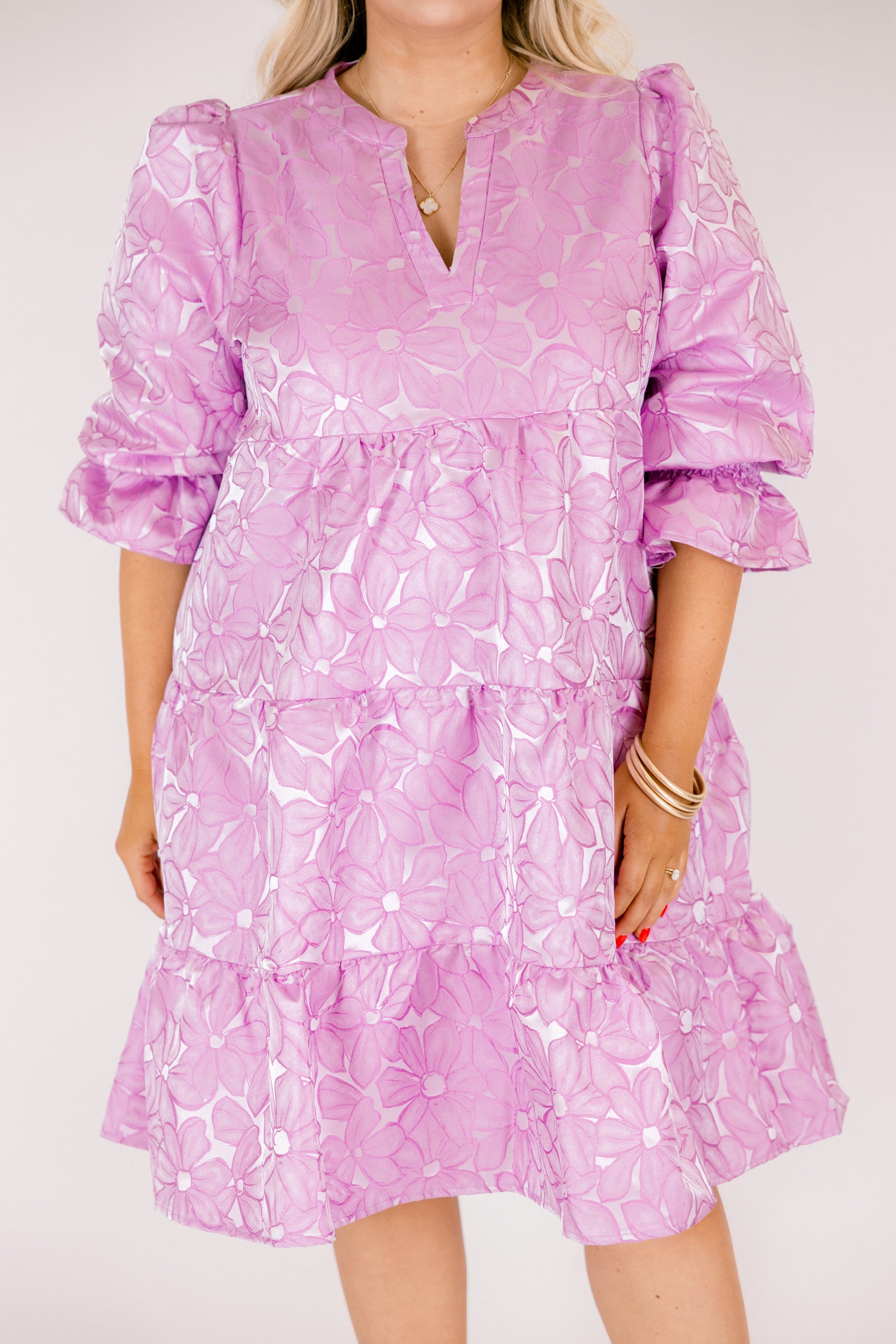 What You Know Dress, Periwinkle