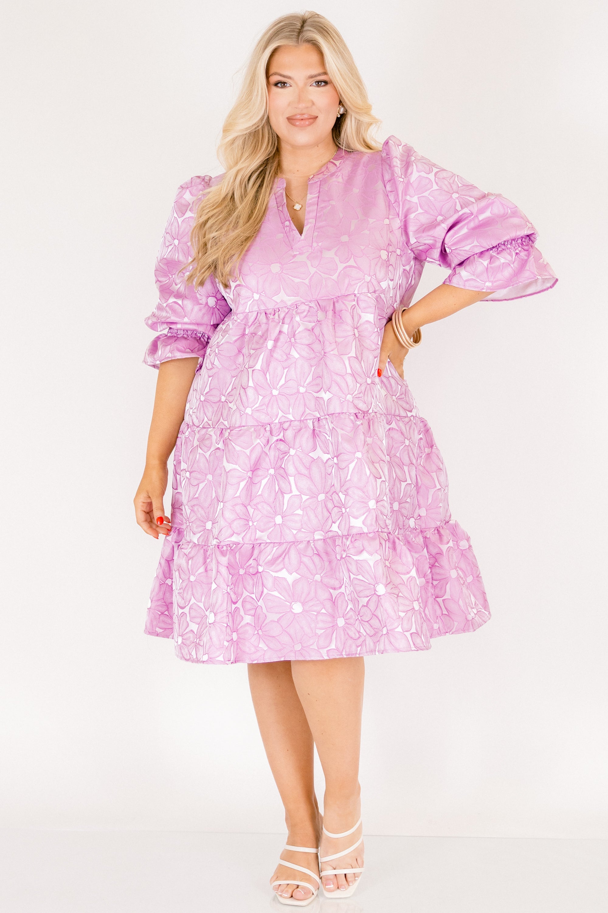 What You Know Dress, Periwinkle