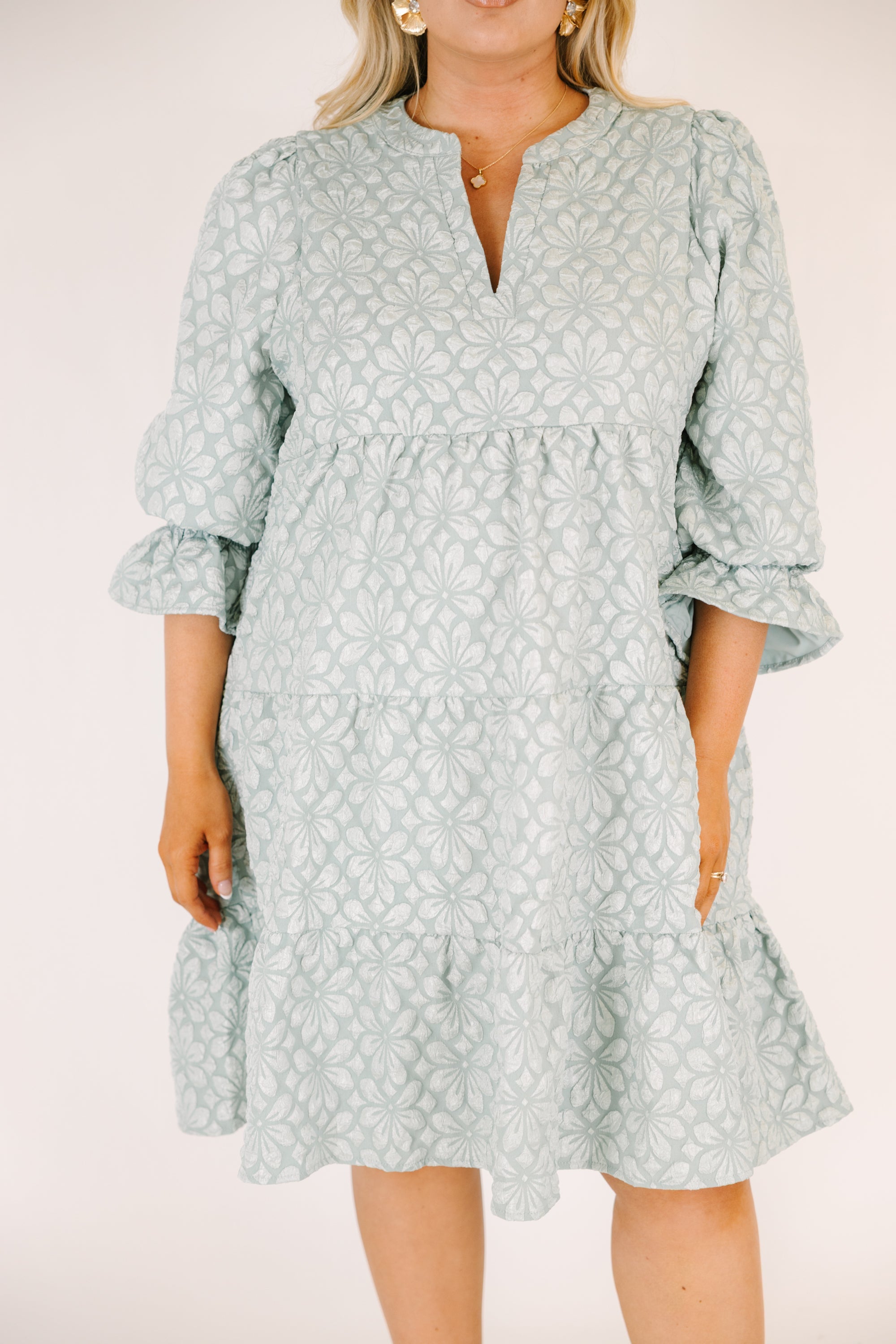 What You Know Dress, Sage