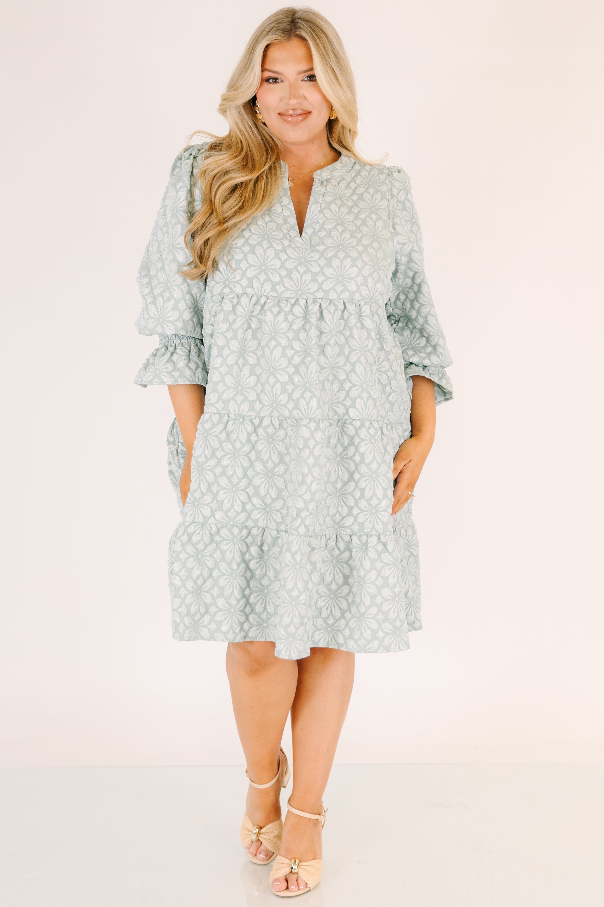 What You Know Dress, Sage
