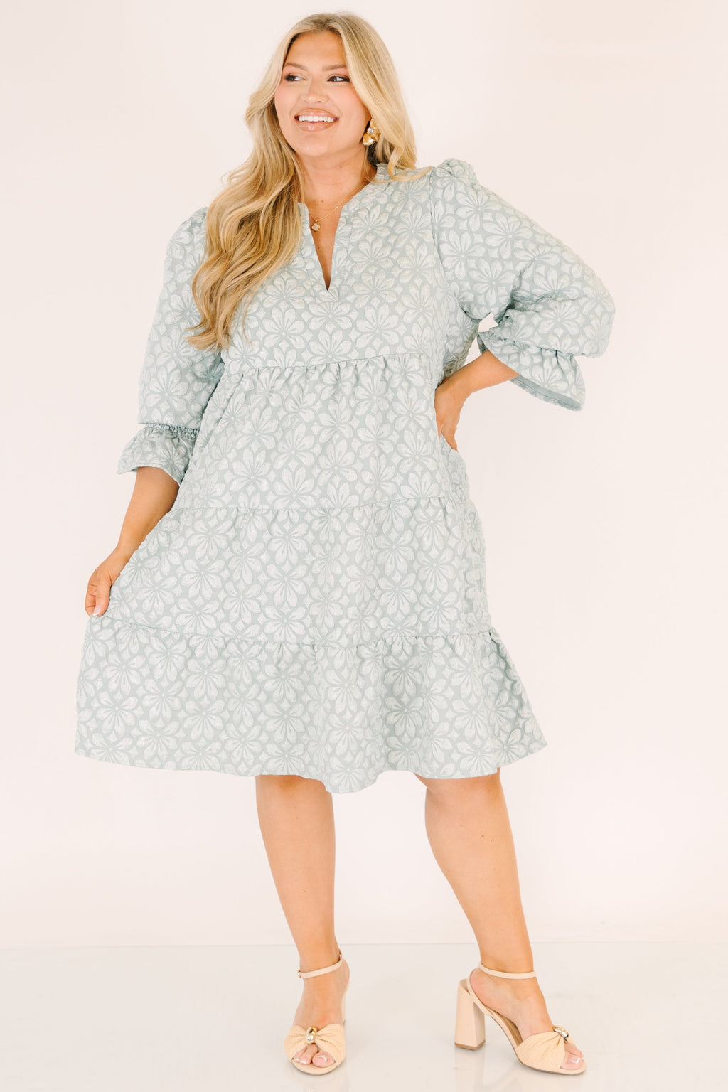 What You Know Dress, Sage