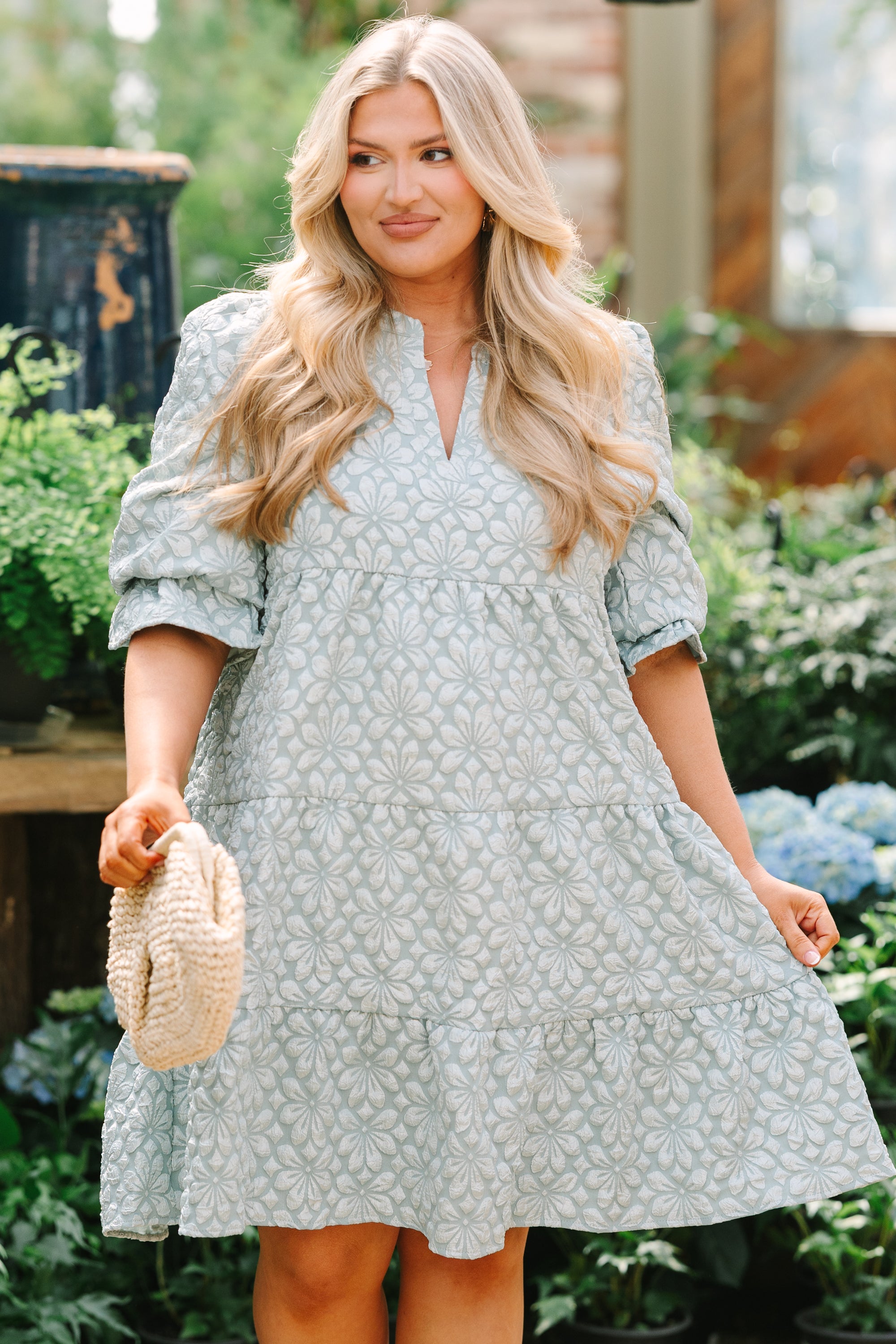What You Know Dress, Sage