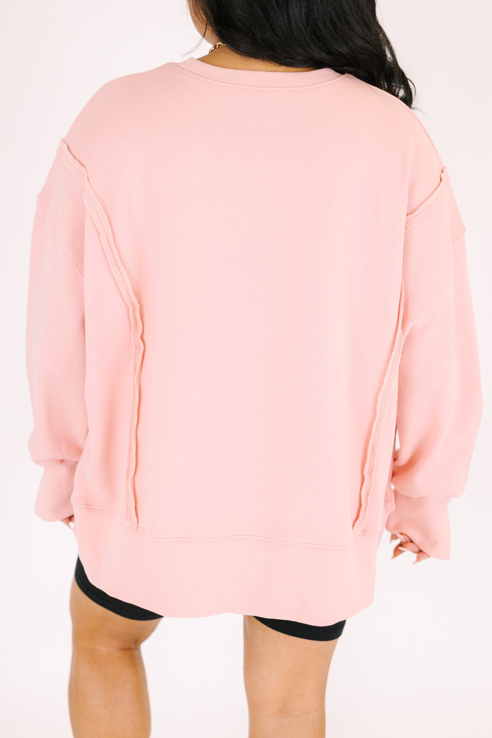 When In Malibu Comfy Crew, Dusty Pink