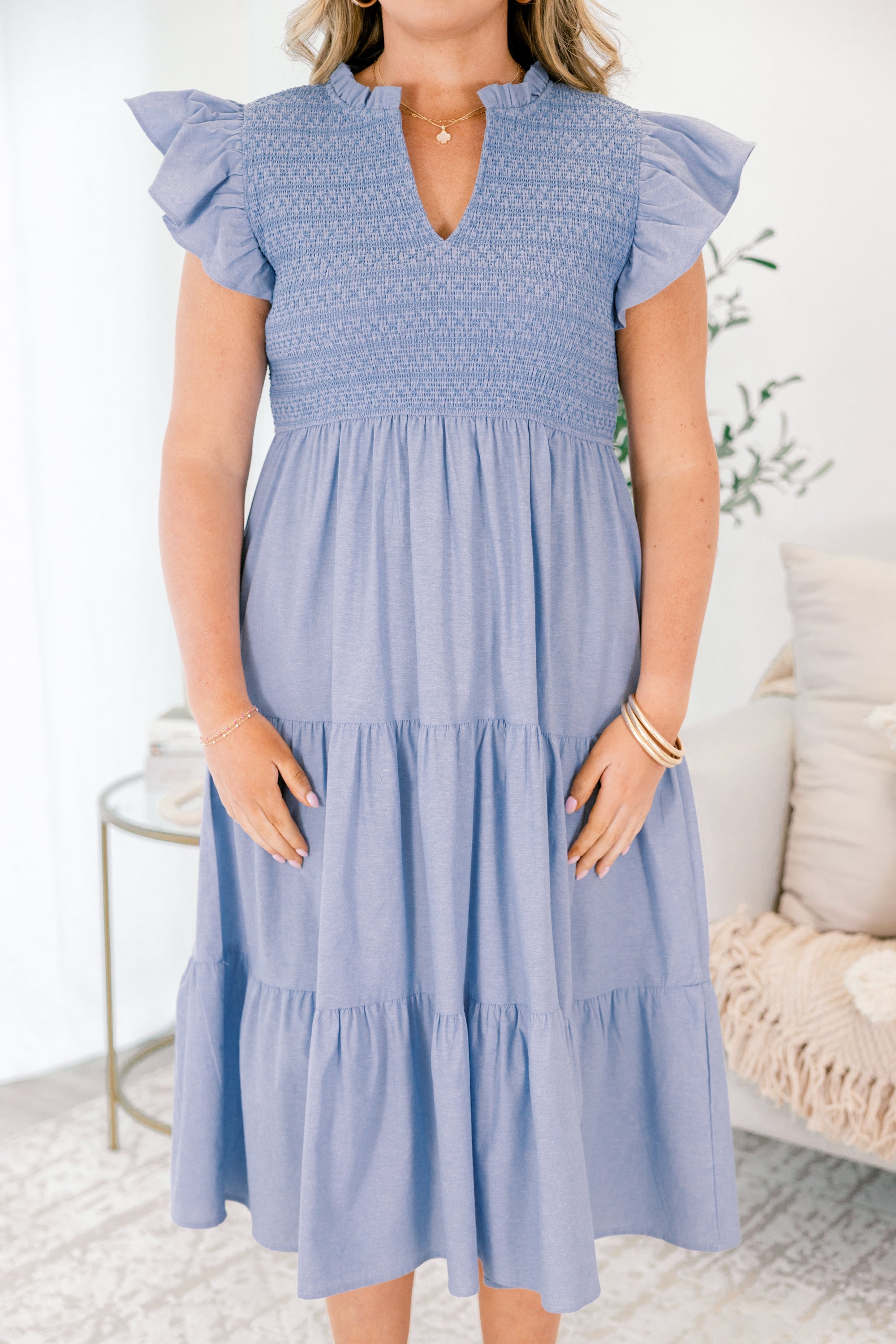Where Our Story Begins Dress, Denim