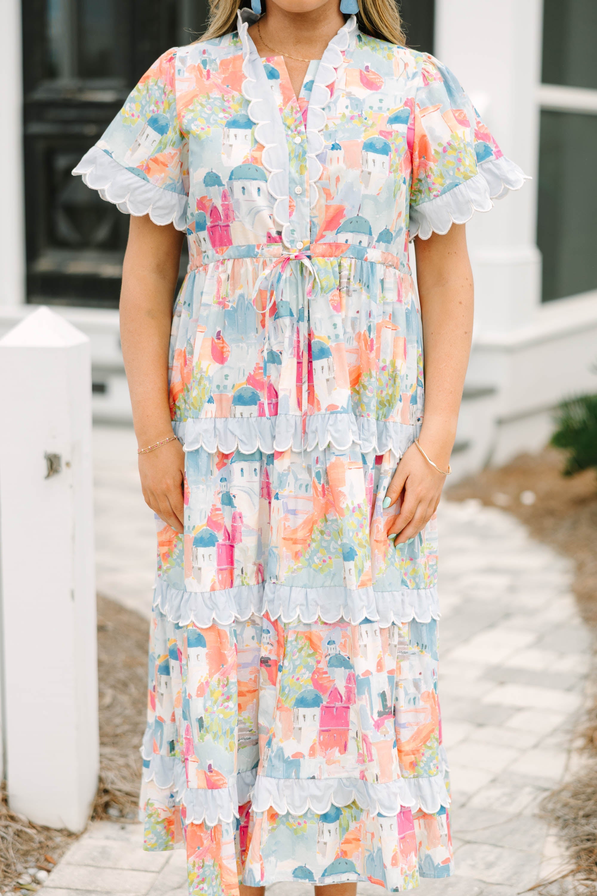 Where The Sun Finds Me Dress, Pink