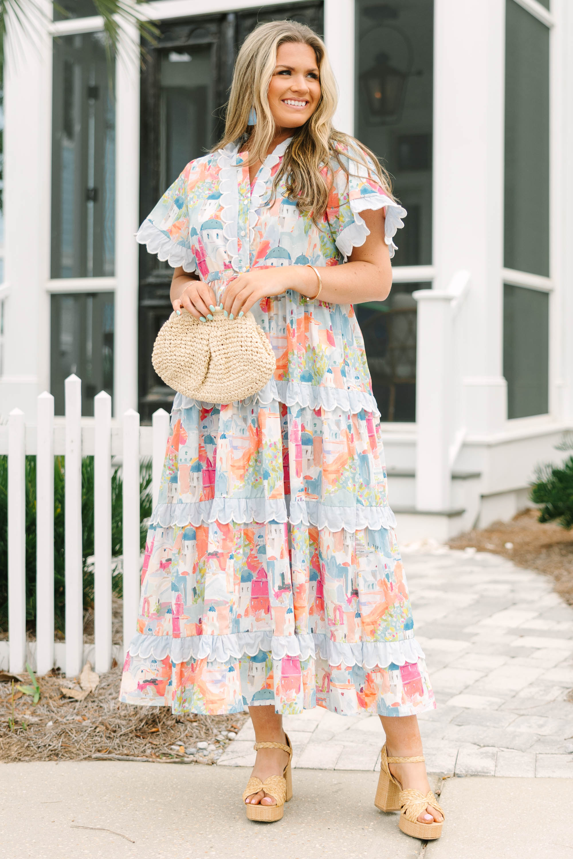 Where The Sun Finds Me Dress, Pink