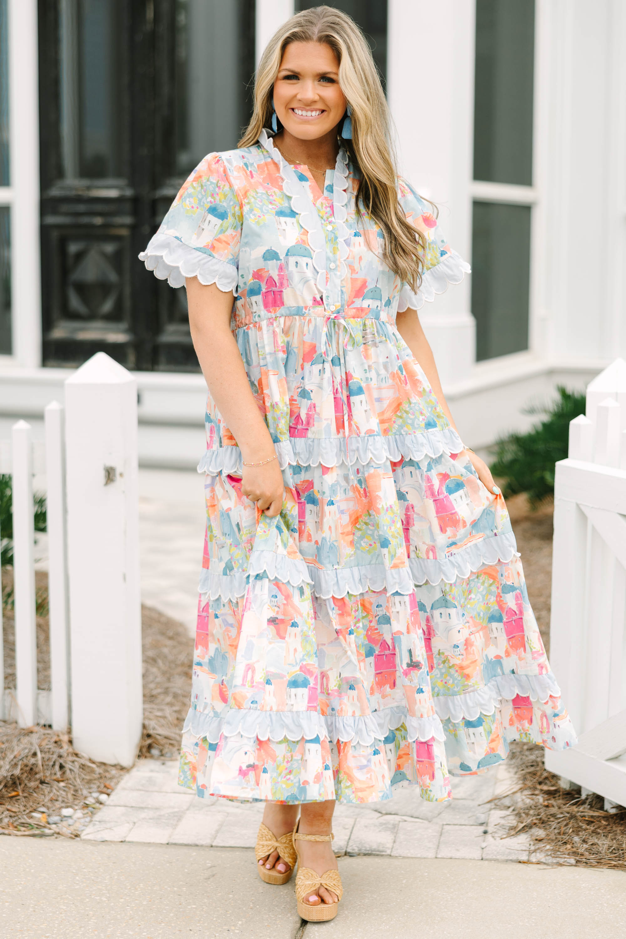 Where The Sun Finds Me Dress, Pink