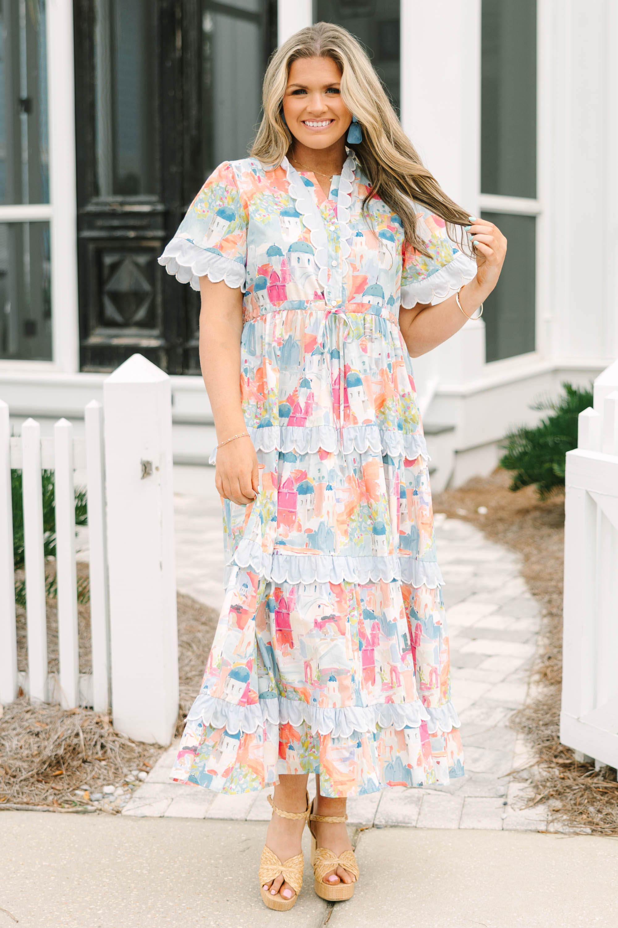 Where The Sun Finds Me Dress, Pink