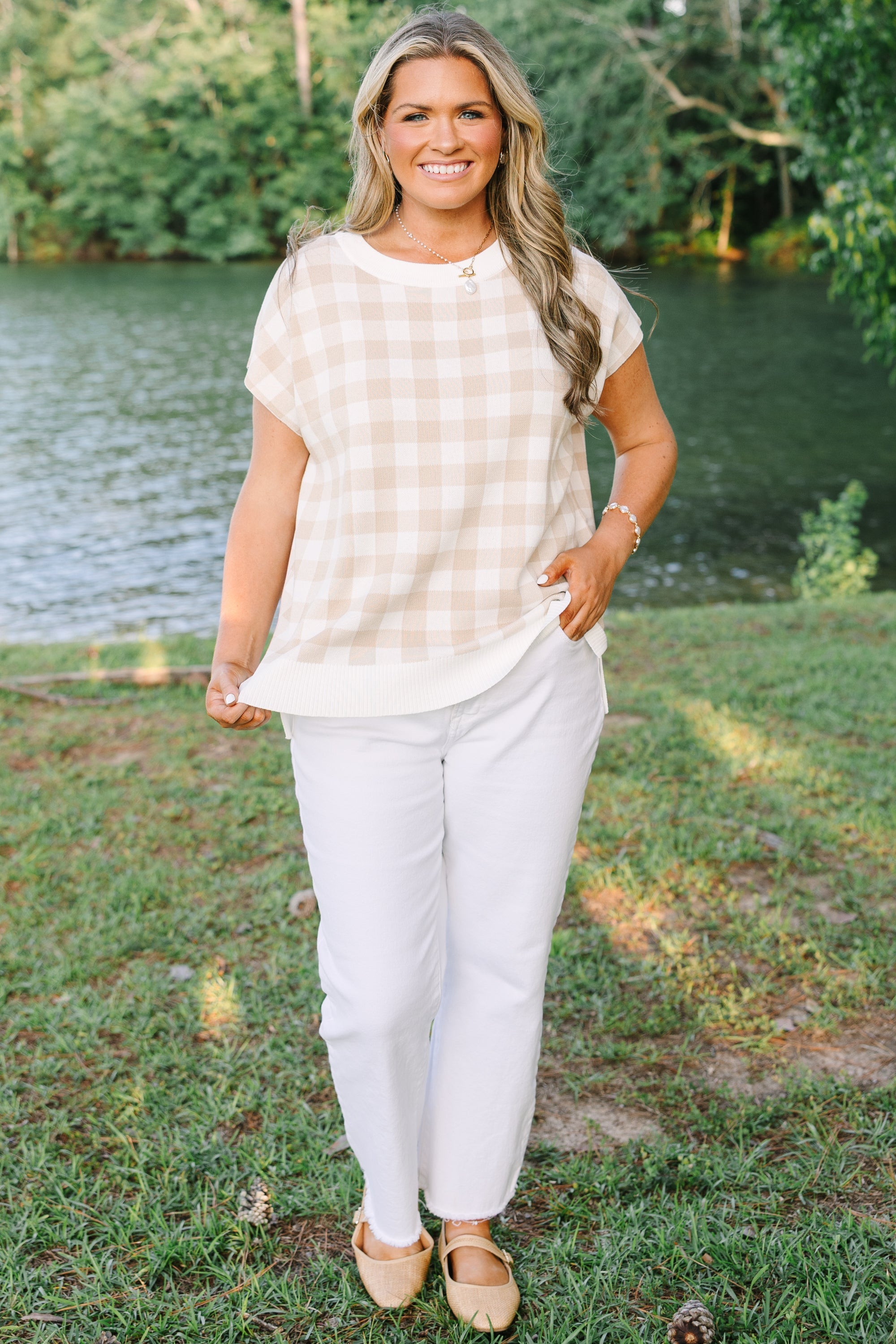 Where We Started Sweater, Light Brown