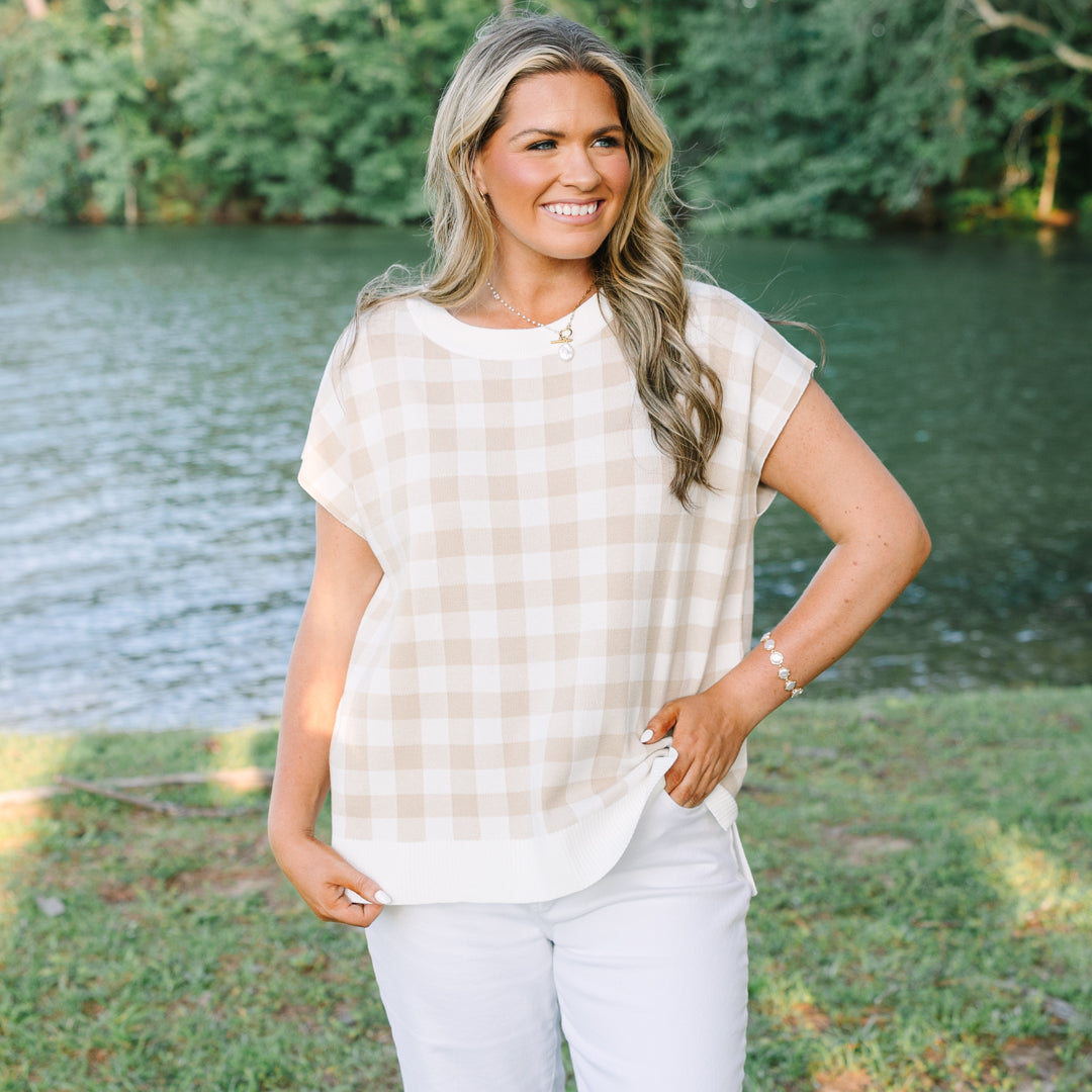 Where We Started Sweater, Light Brown