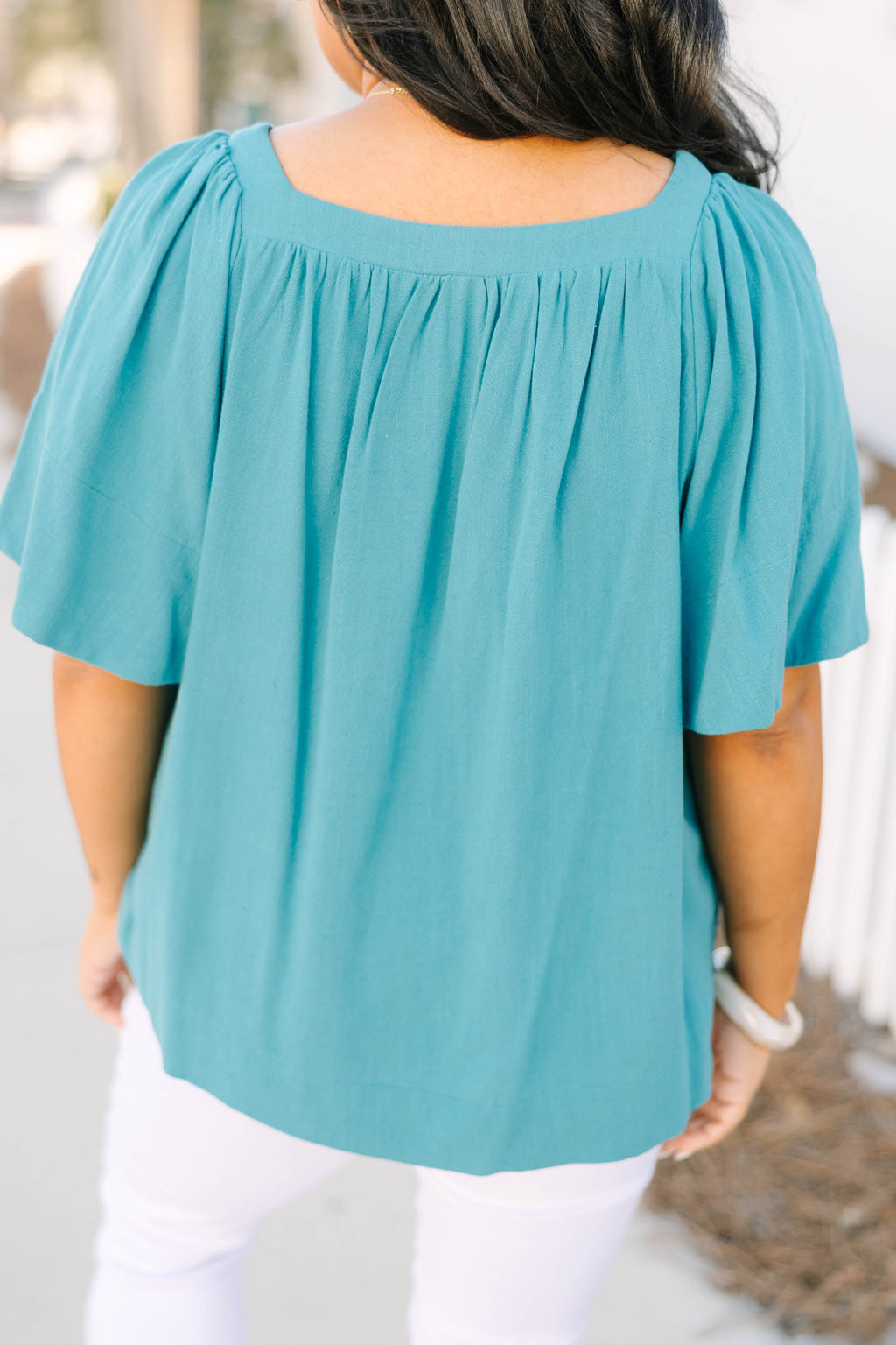 Where You Are Top, Teal