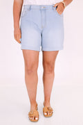 Why Not Shorts, Light Wash