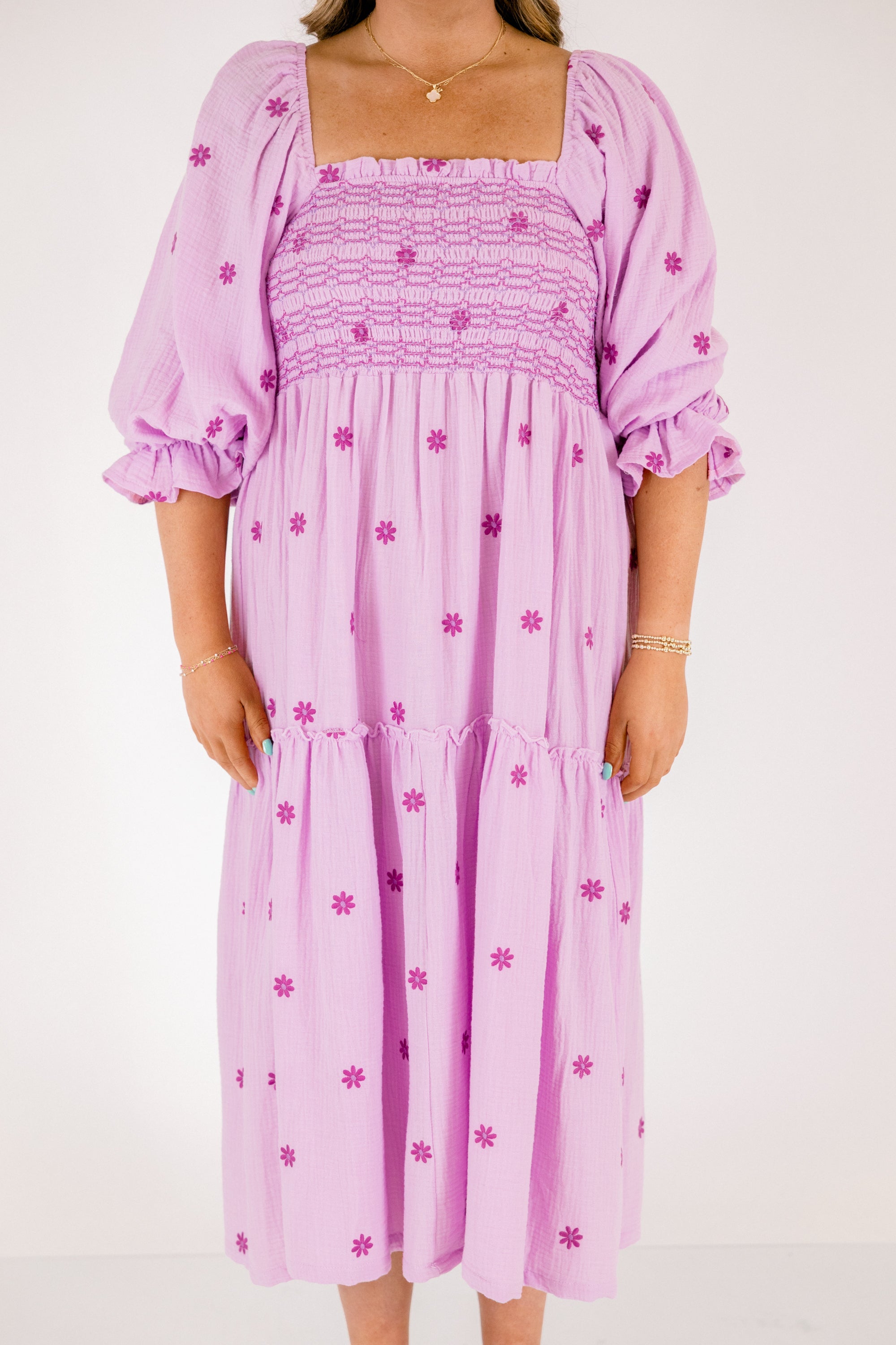 Wildflower Wonder Dress, Lilac