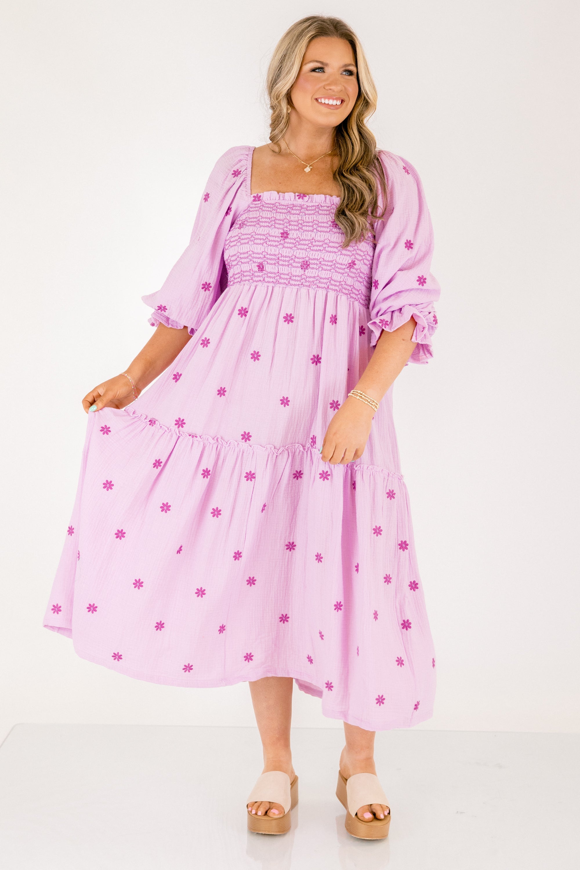 Wildflower Wonder Dress, Lilac