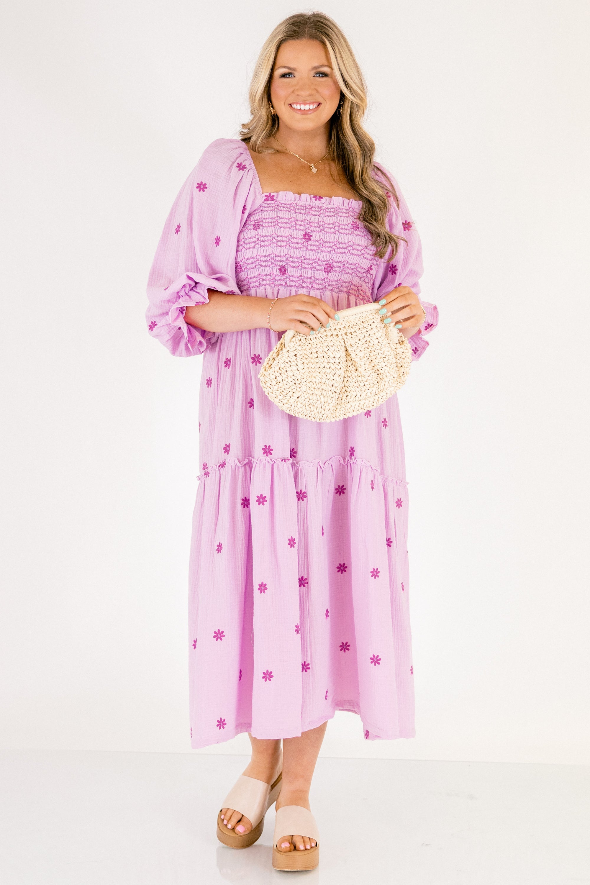 Wildflower Wonder Dress, Lilac