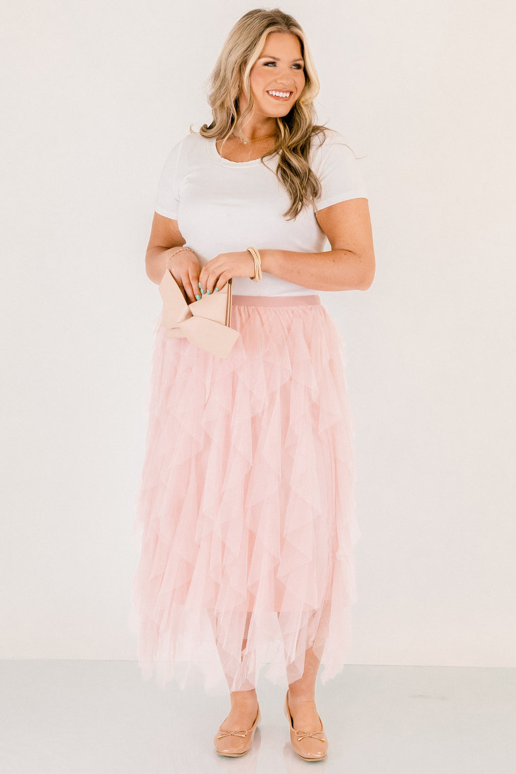 Wisteria Dreams Skirt, Pink