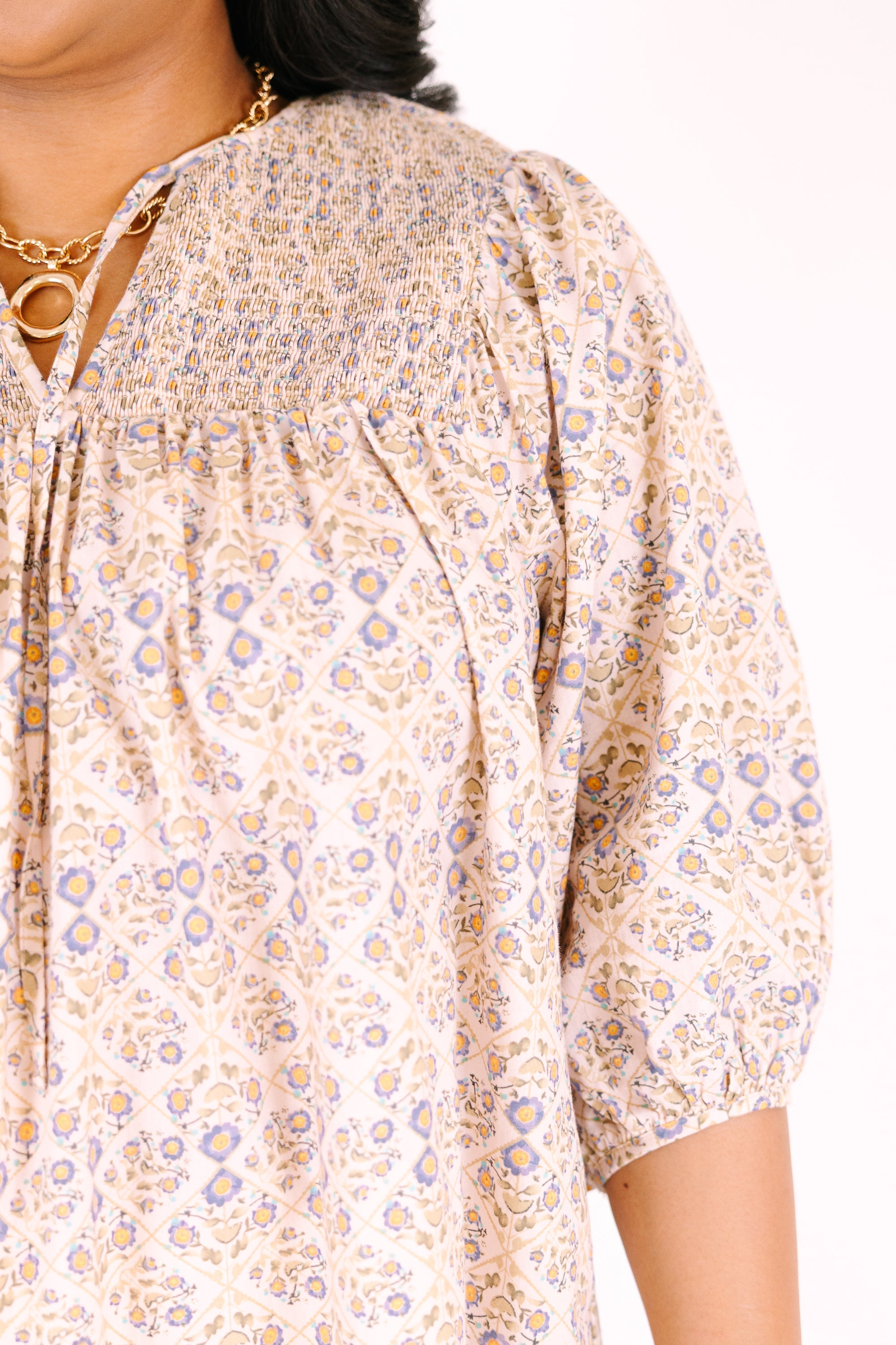 With The Flow Top, Cream