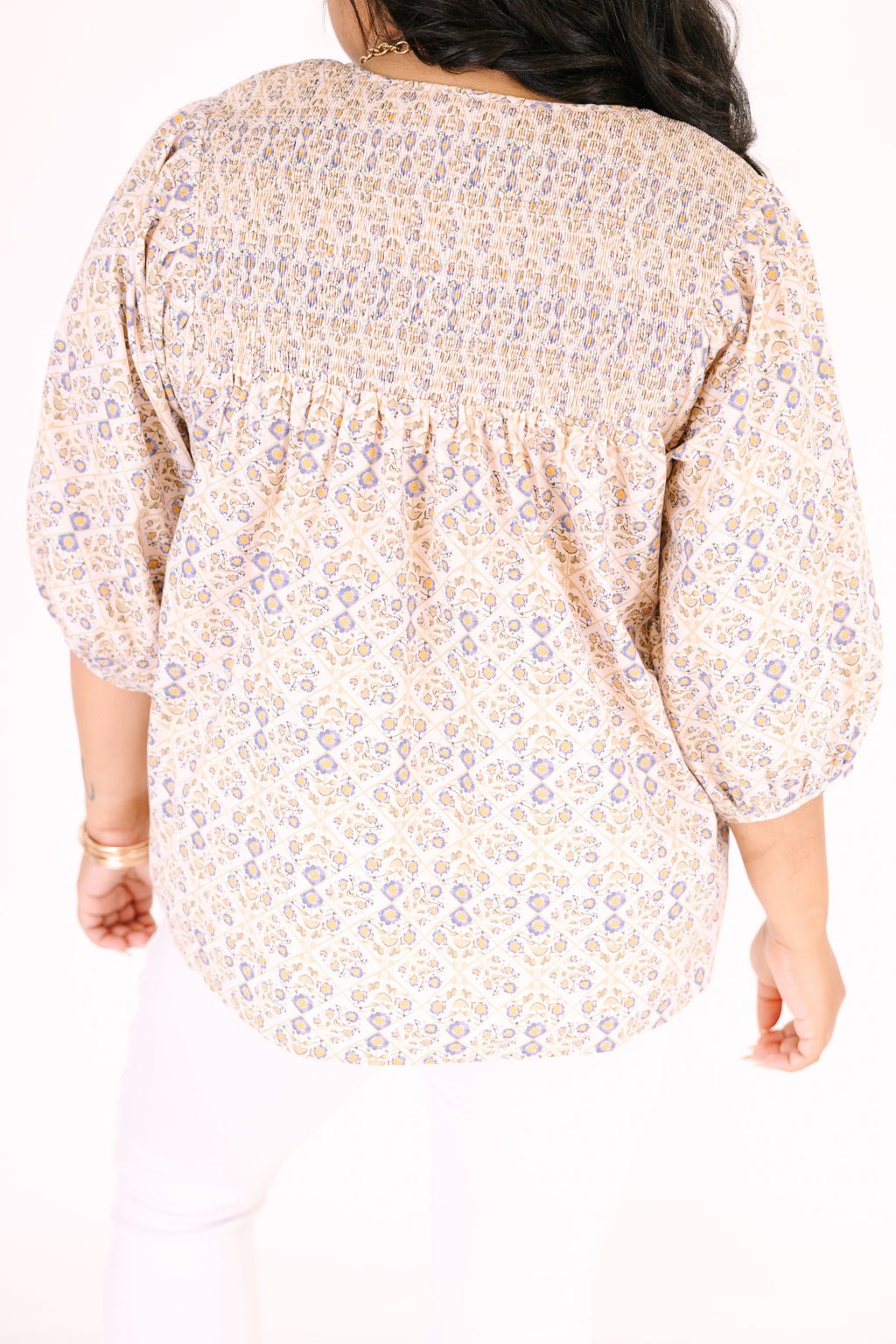 With The Flow Top, Cream