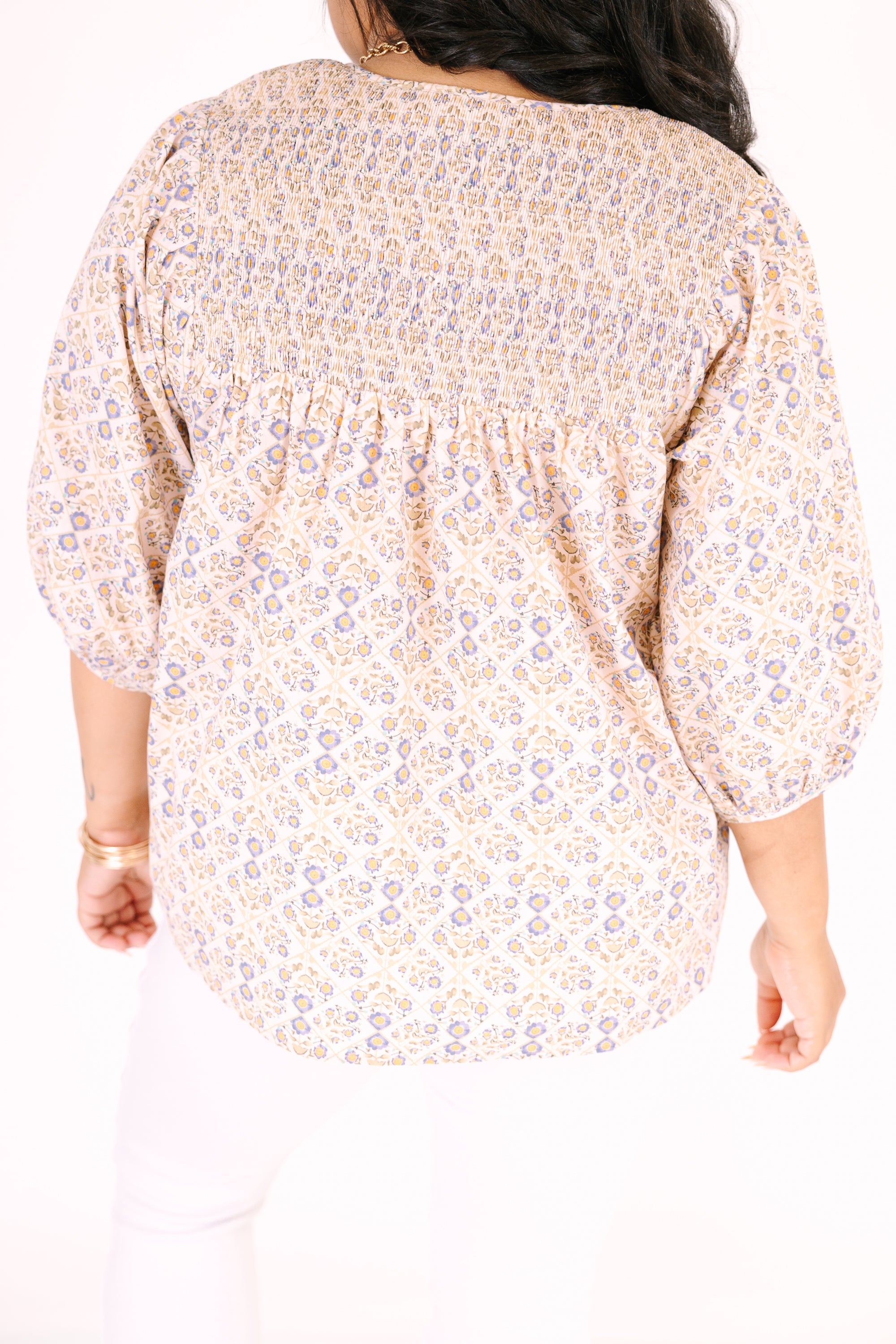 With The Flow Top, Cream
