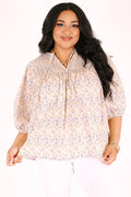 With The Flow Top, Cream