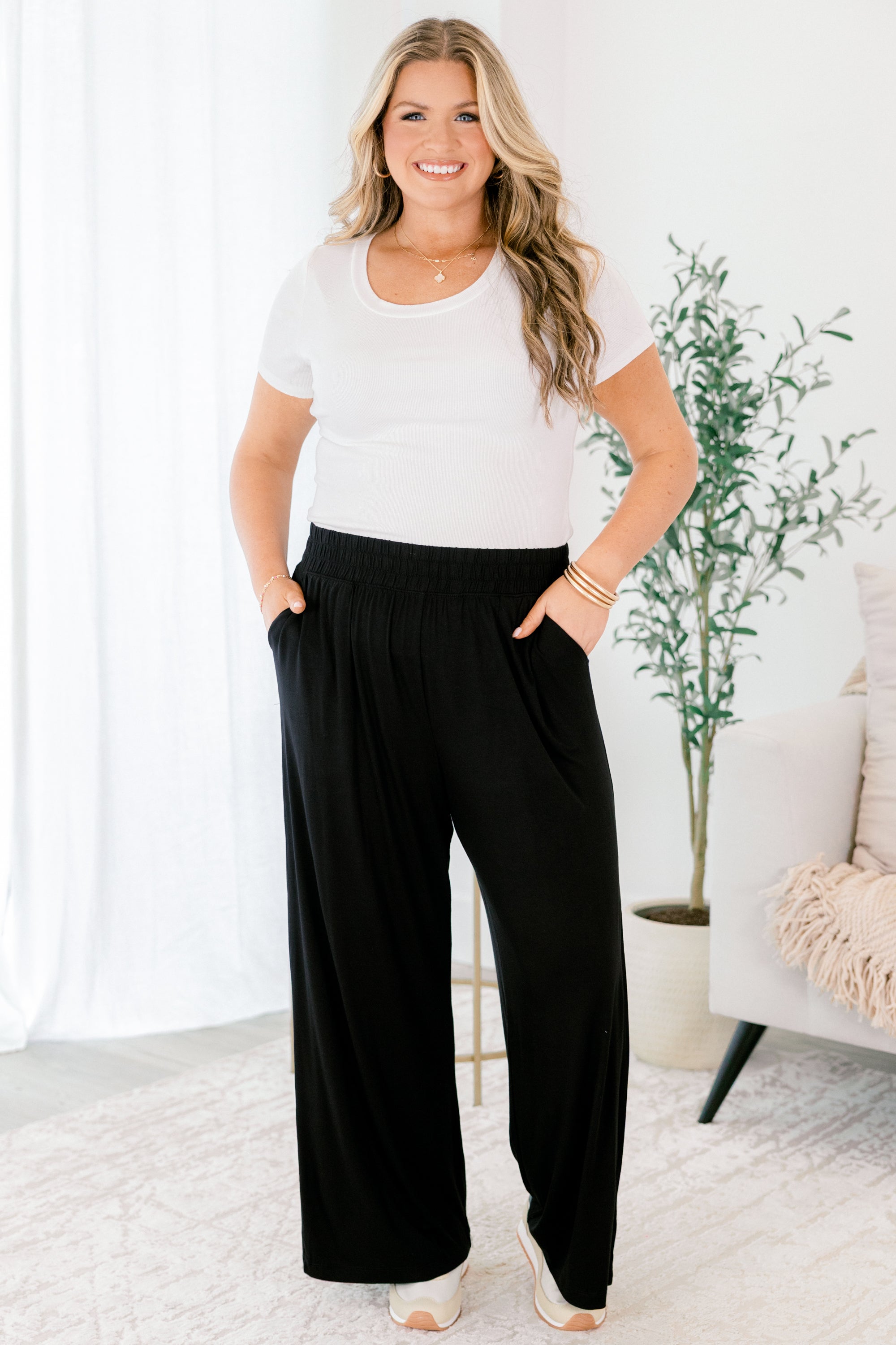With The Wind Pants, Black
