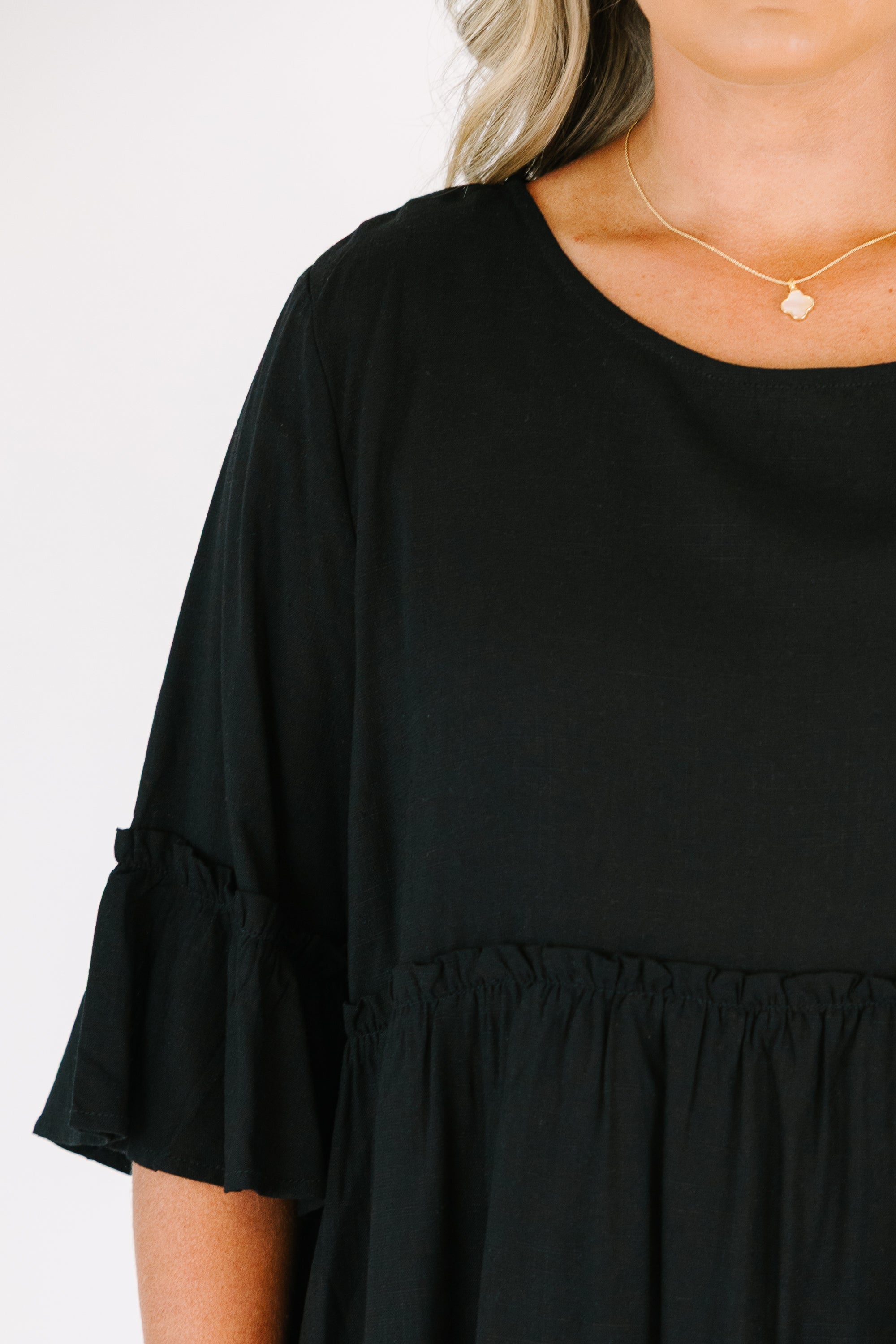 Worth The Wait Top, Black