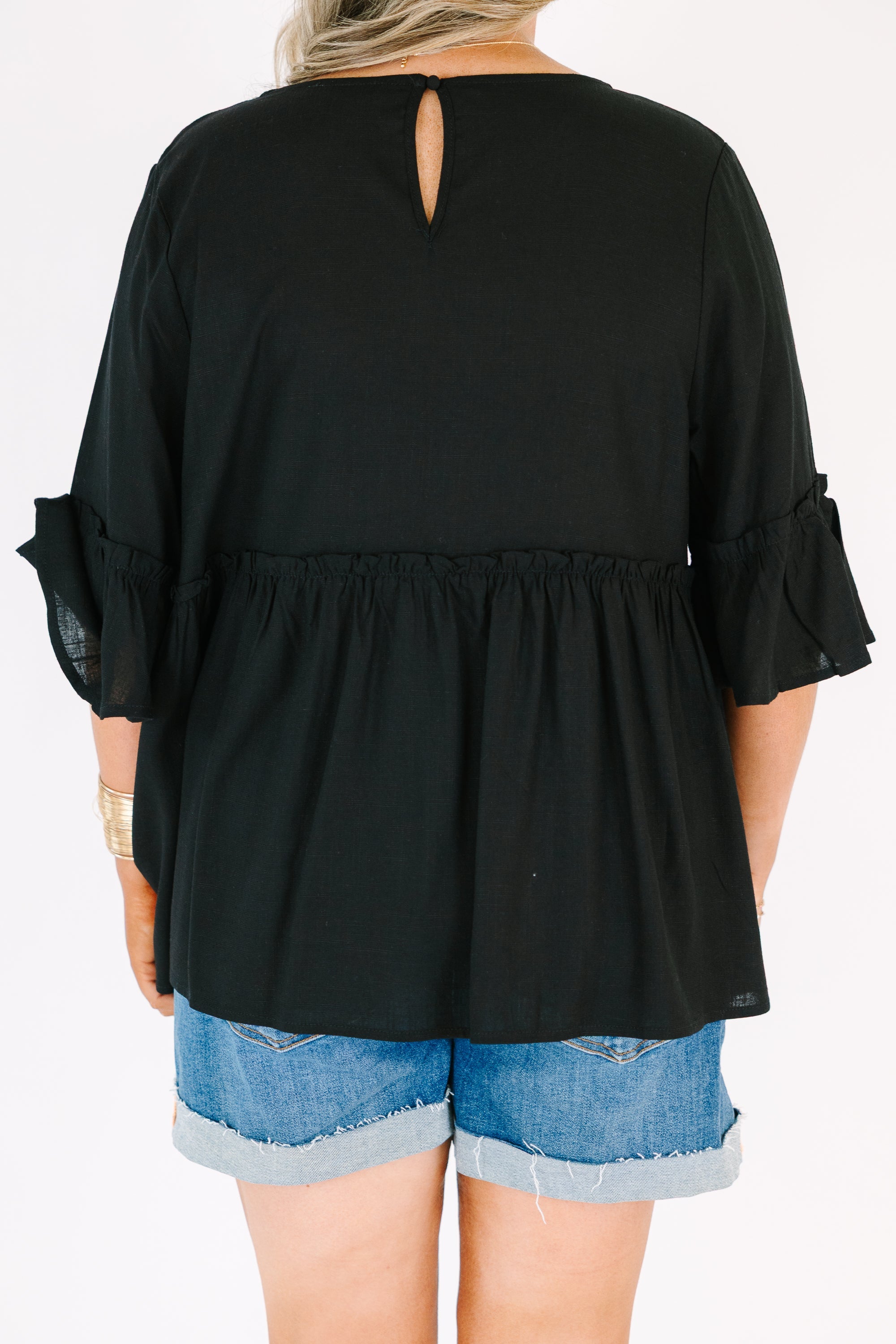 Worth The Wait Top, Black