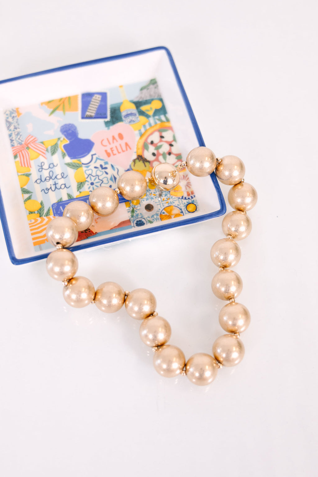 Wouldn't Change A Thing Necklace, Gold