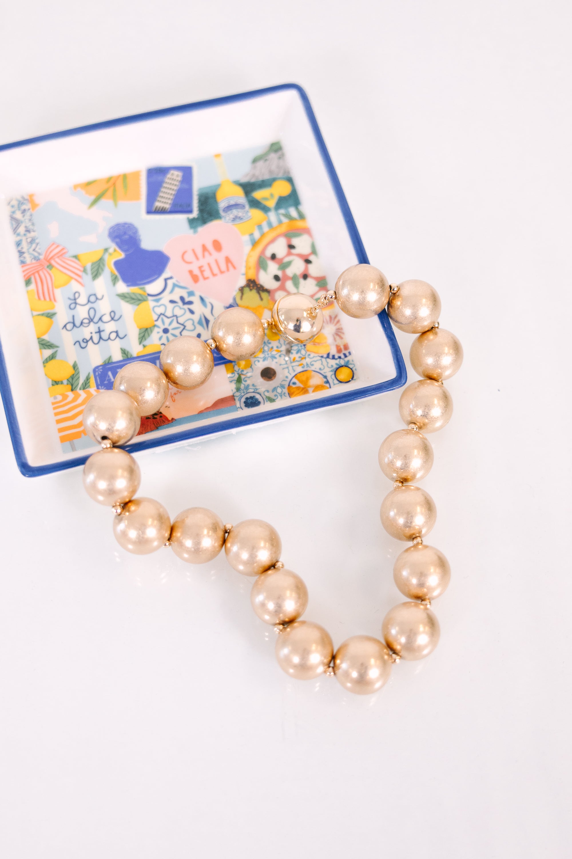 Wouldn't Change A Thing Necklace, Gold