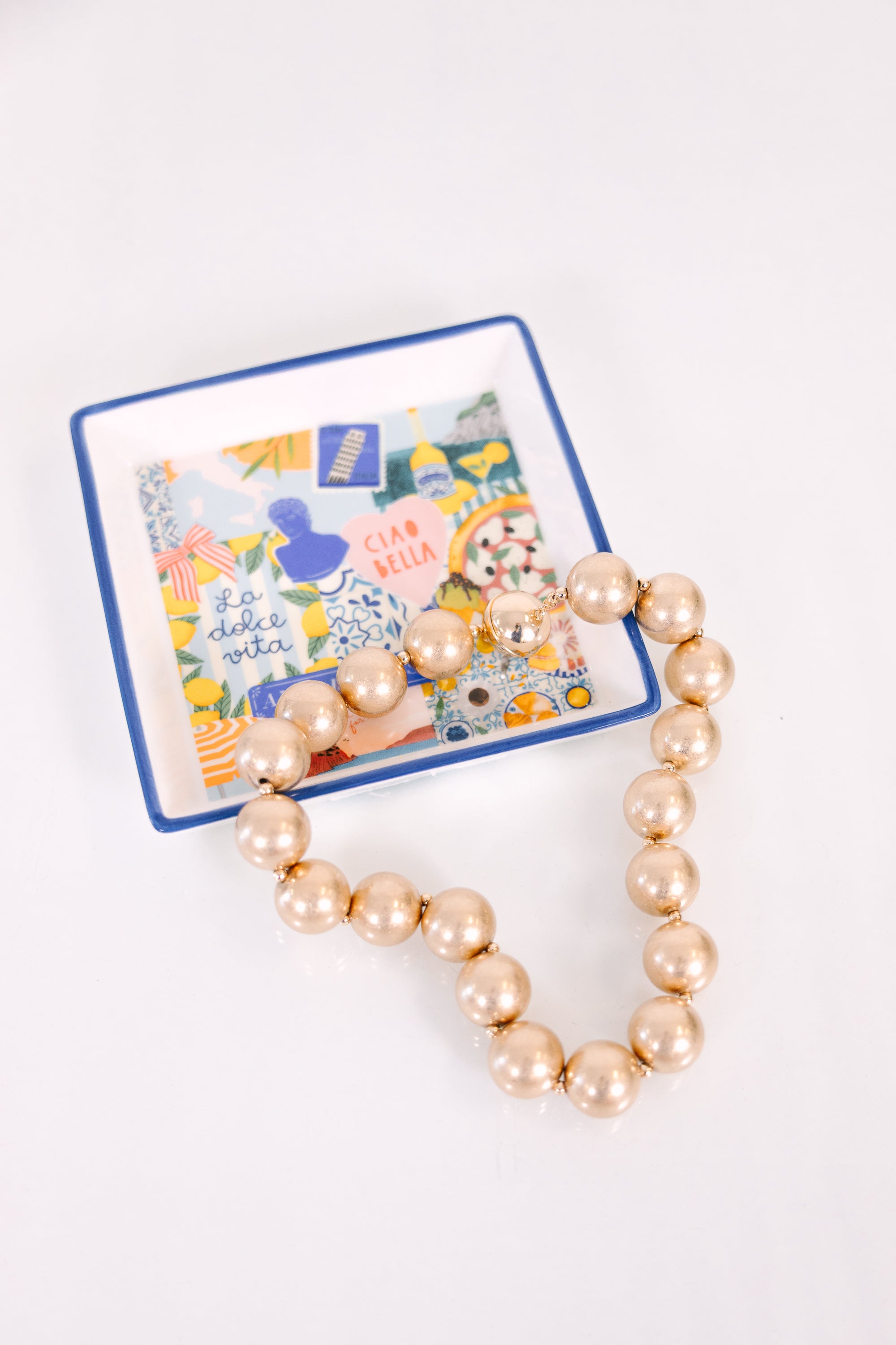 Wouldn't Change A Thing Necklace, Gold