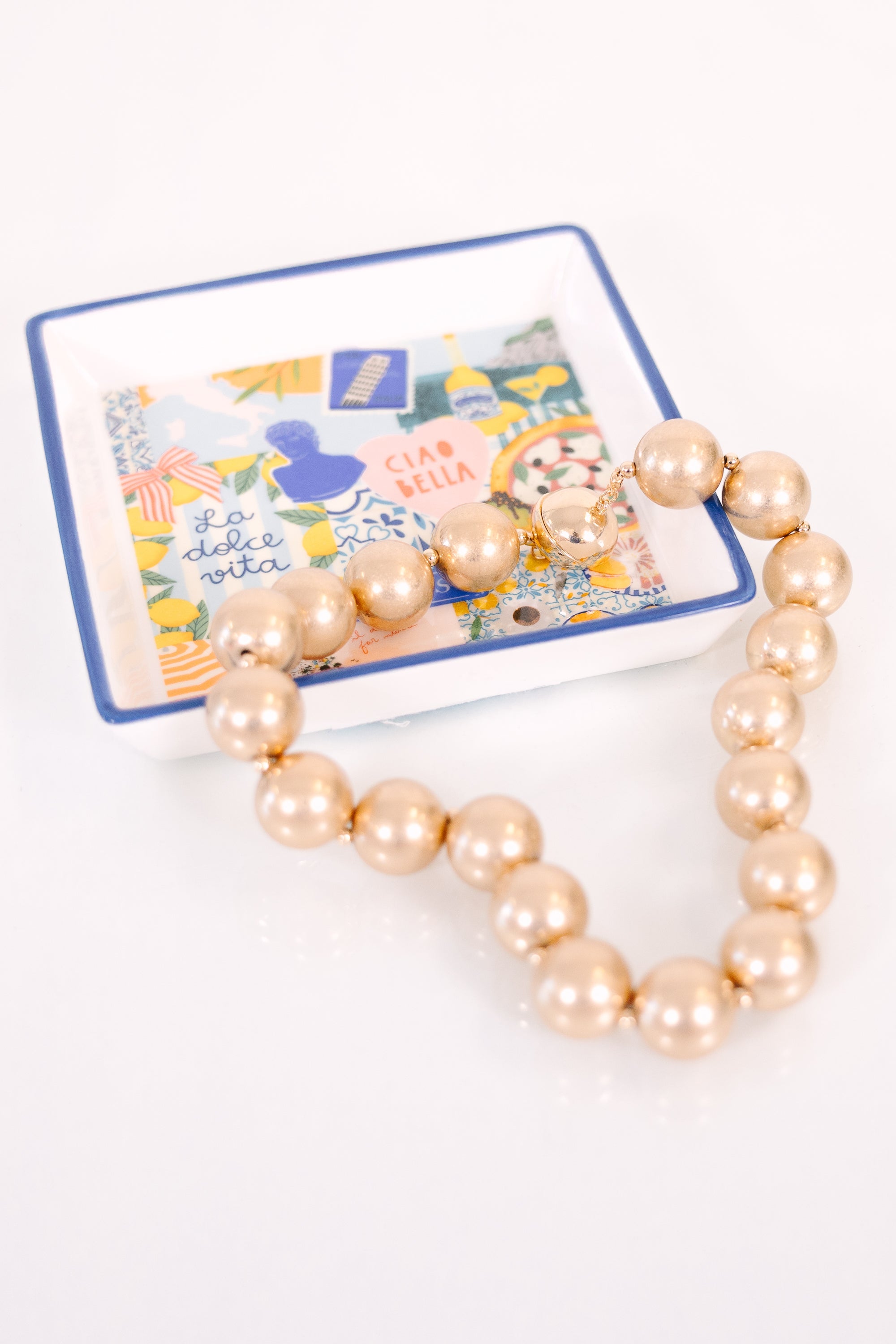 Wouldn't Change A Thing Necklace, Gold