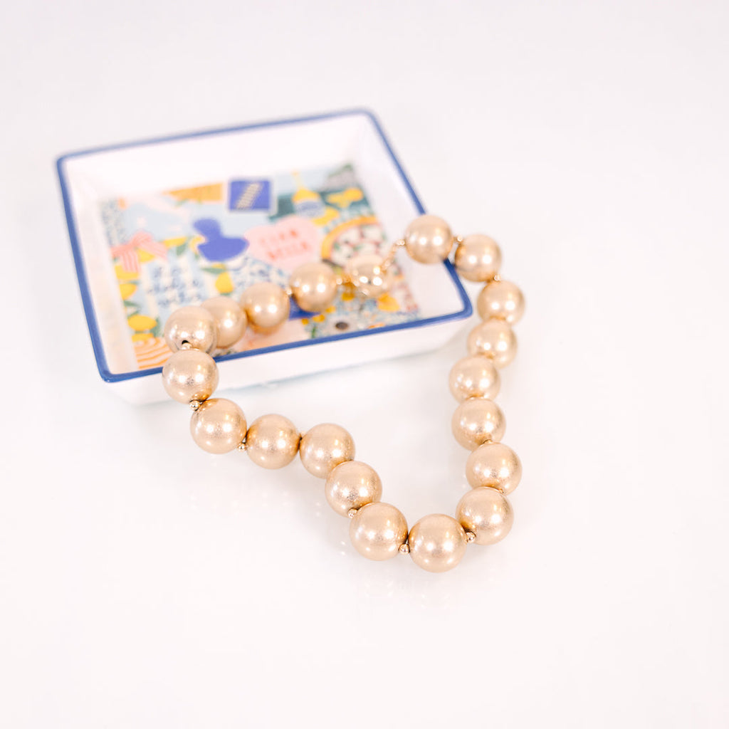 Wouldn't Change A Thing Necklace, Gold
