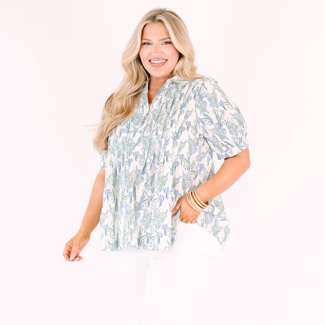 You Belong With Me Top, Blue