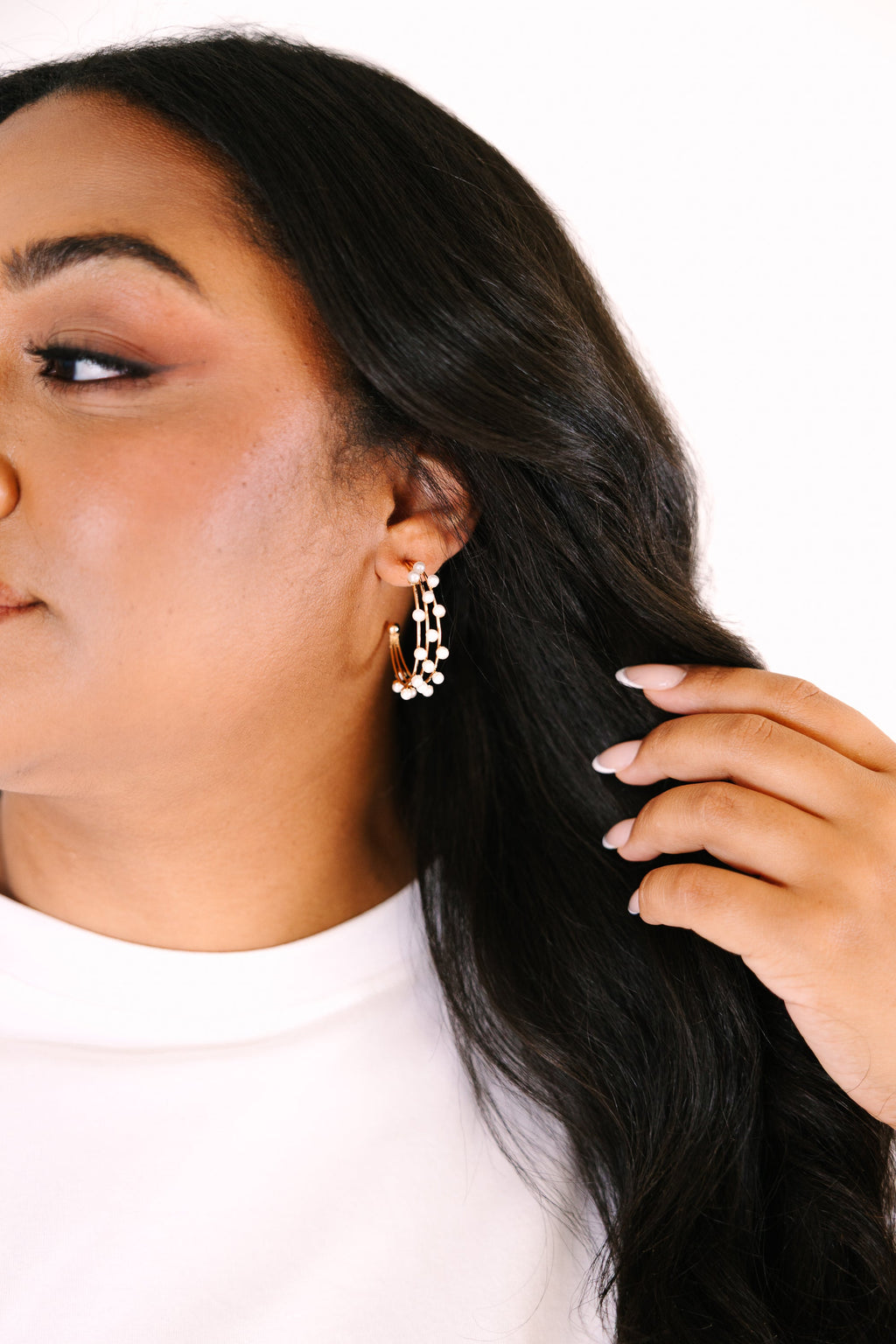 You Are The Right One Earrings, Gold