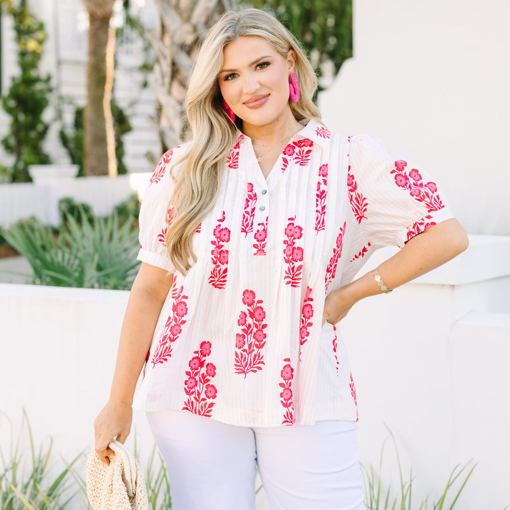You Belong With Me Top, Pink