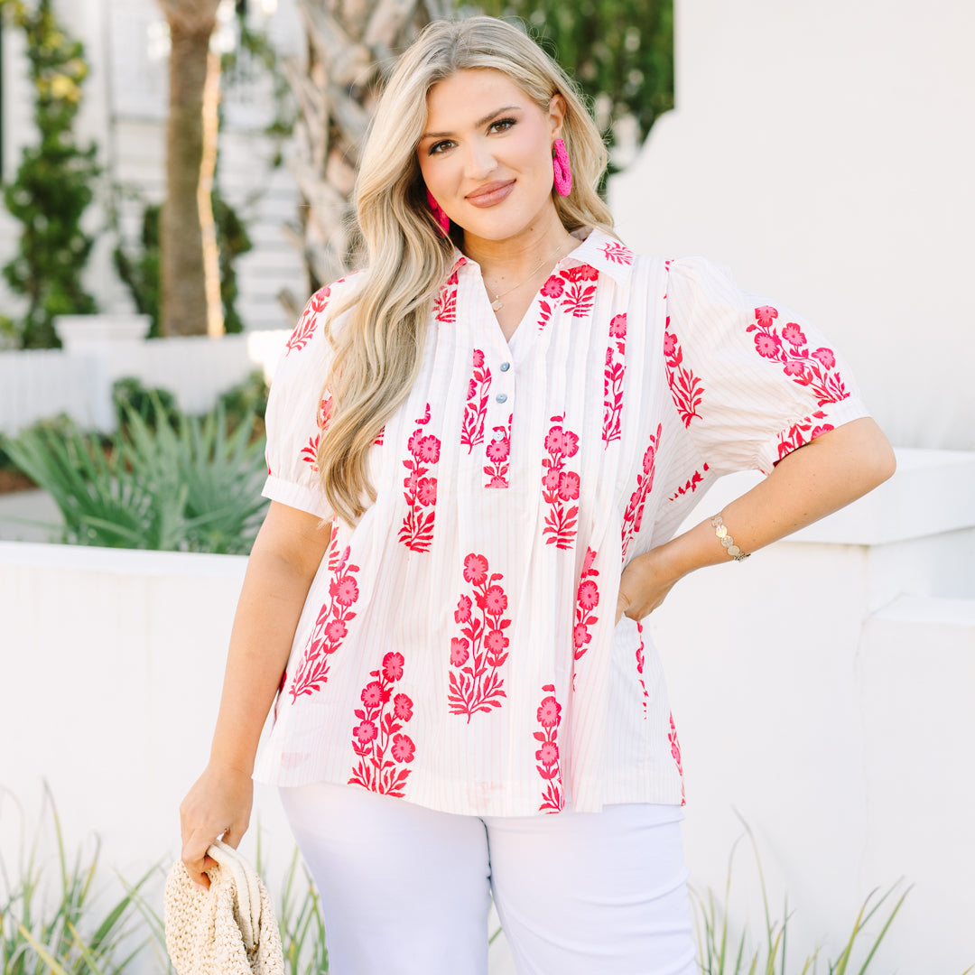 You Belong With Me Top, Pink