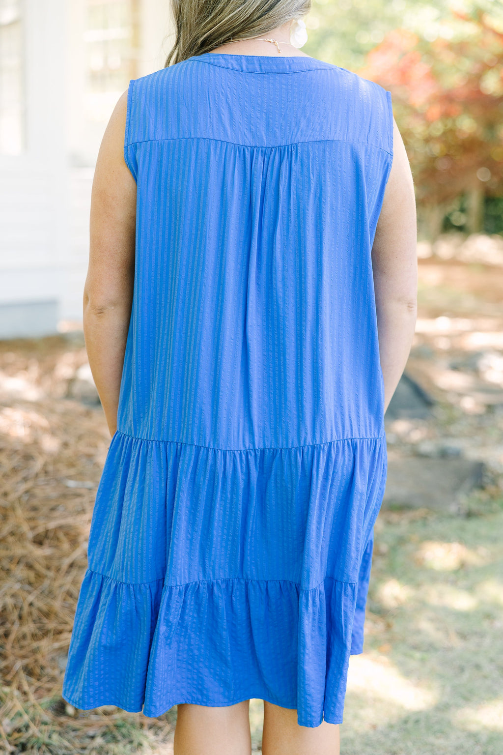 You Know The Feeling Dress, Cobalt
