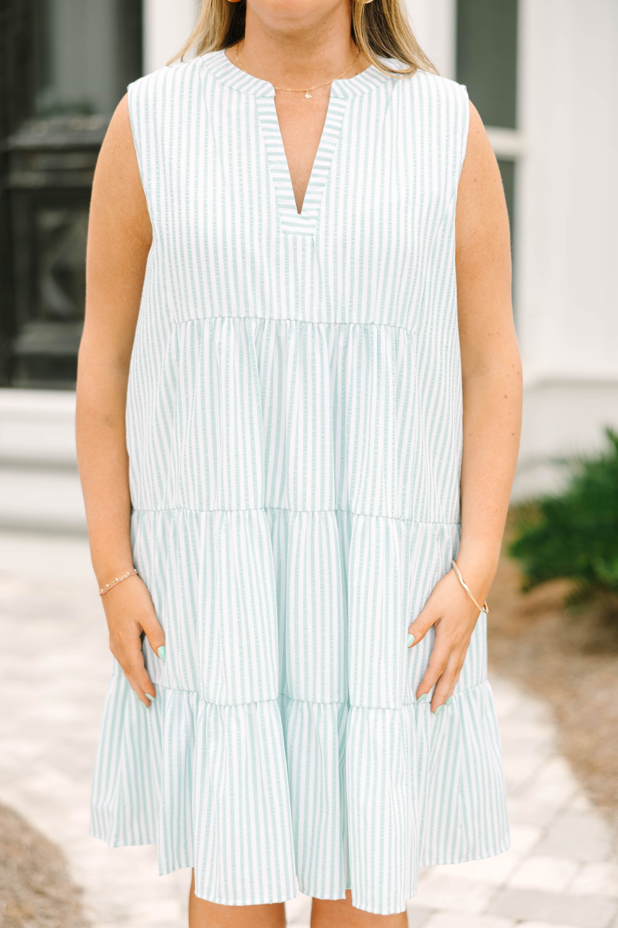 You Know The Feeling Dress, Mint