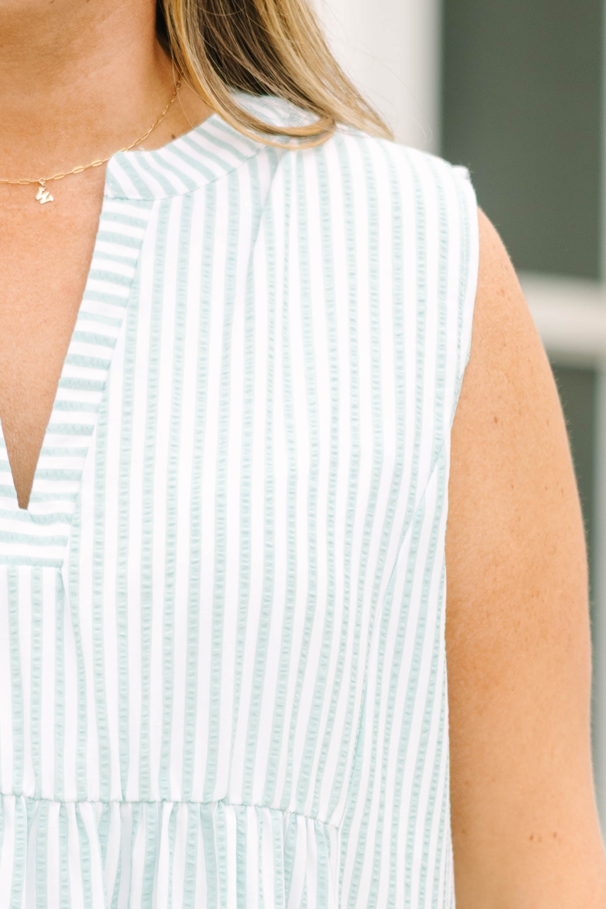 You Know The Feeling Dress, Mint