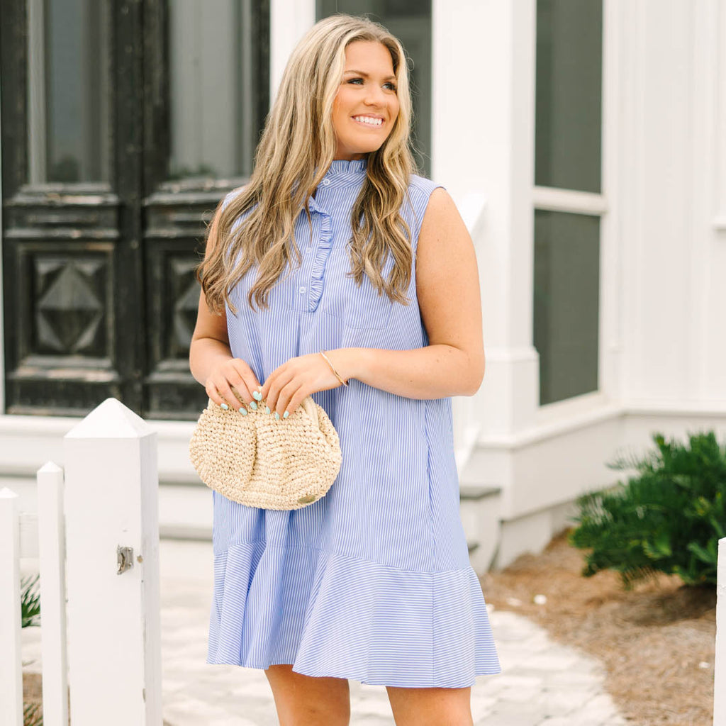 Your Move Dress, Blue